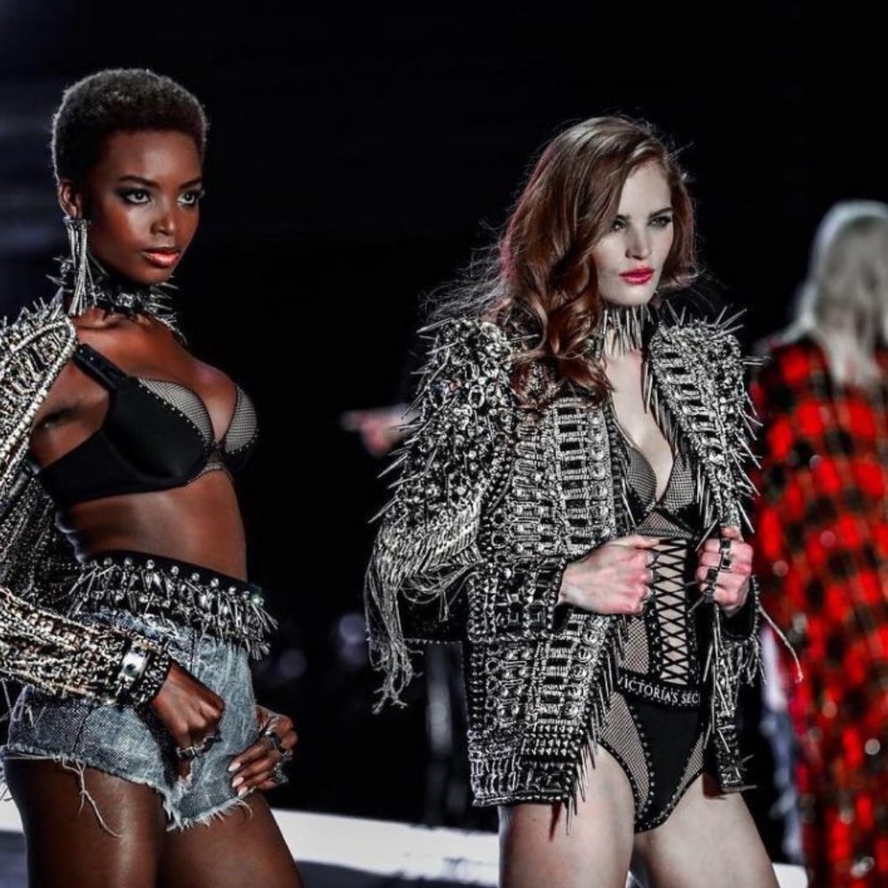 Victoria's Secret VS X Balmain Fishnet Bodysuit